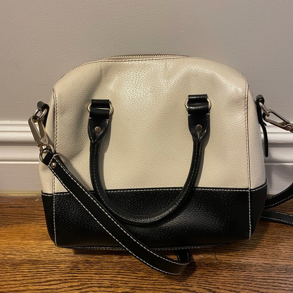 Kate Spade off white and black crossbody purse - Picture 6 of 9